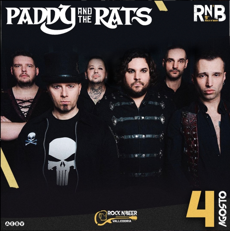 Paddy and The Rats en Rock n&#039; Beer 2023.