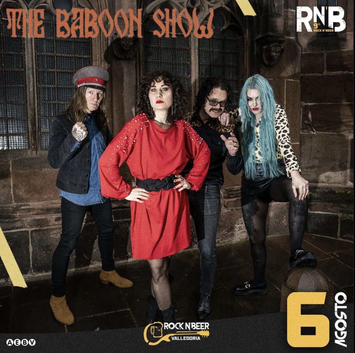 The Baboom Show beim Rock n&#039; Beer 2023.